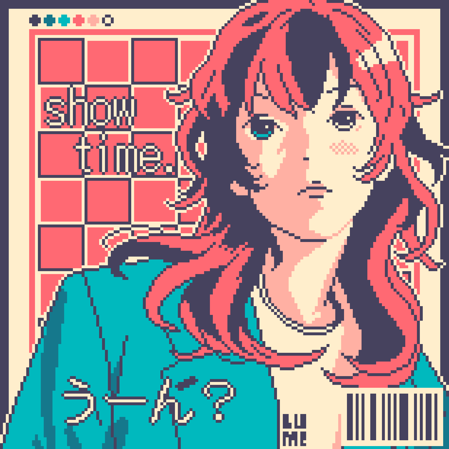 Showtime — pixel art